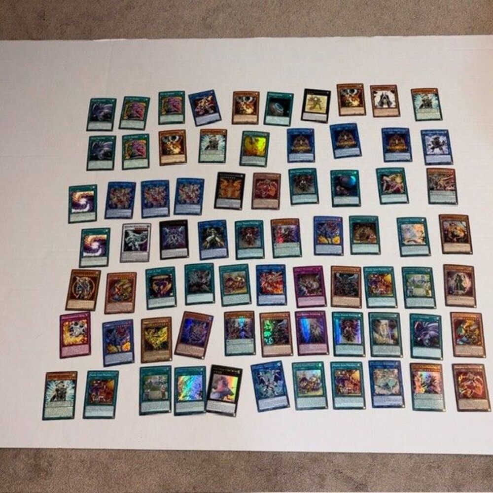 Yu-Gi-Oh Vintage Lot Of 70 Cards Rares Holographic Holo Ultra Rare YUGIOH TCG